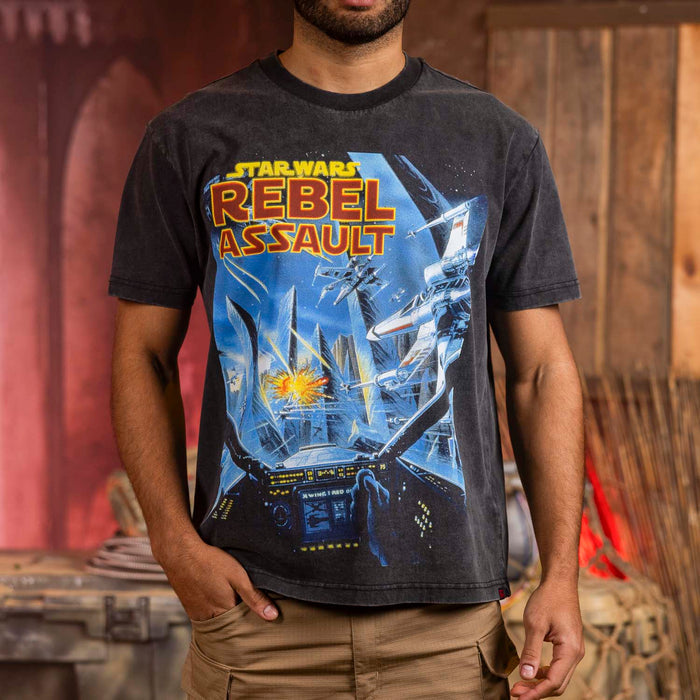 RSVLTS Star Wars Vintage T-shirt Star Wars™ "Rebel Assault" – Vintage Crewneck Tee Star Wars™ "Rebel Assault" – Vintage Crewneck Tee