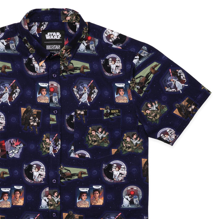 RSVLTS XS RSVLTS® Star Wars "Princess Leia"_ KUNUFLEX Short Sleeve Shirt Star Wars "Princess Leia"_ KUNUFLEX Short Sleeve Shirt
