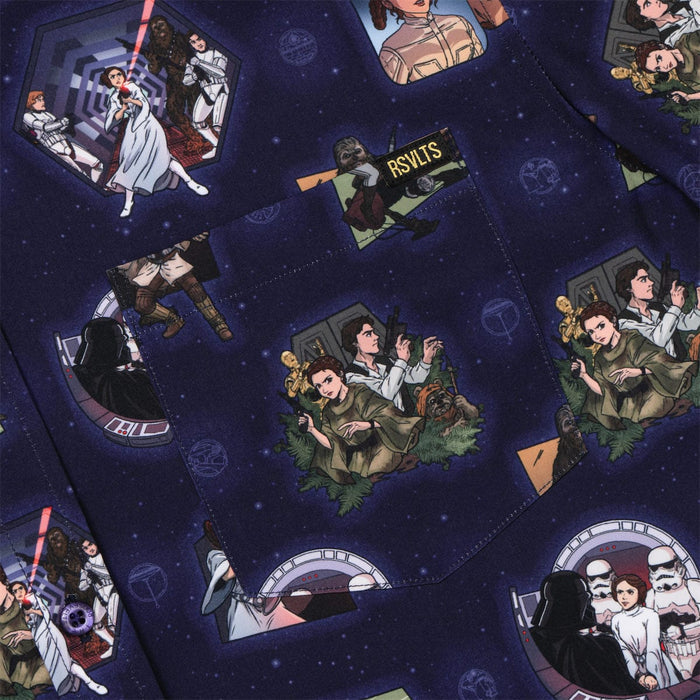 RSVLTS RSVLTS® Star Wars "Princess Leia"_ KUNUFLEX Short Sleeve Shirt Star Wars "Princess Leia"_ KUNUFLEX Short Sleeve Shirt