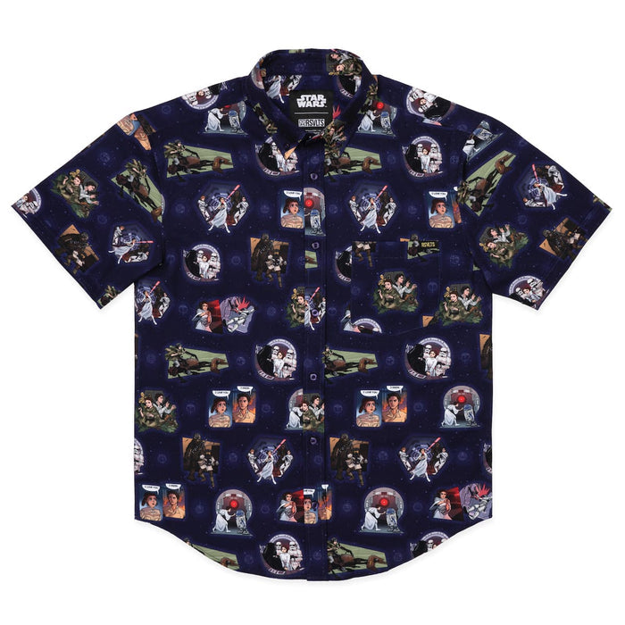 RSVLTS RSVLTS® Star Wars "Princess Leia"_ KUNUFLEX Short Sleeve Shirt Star Wars "Princess Leia"_ KUNUFLEX Short Sleeve Shirt
