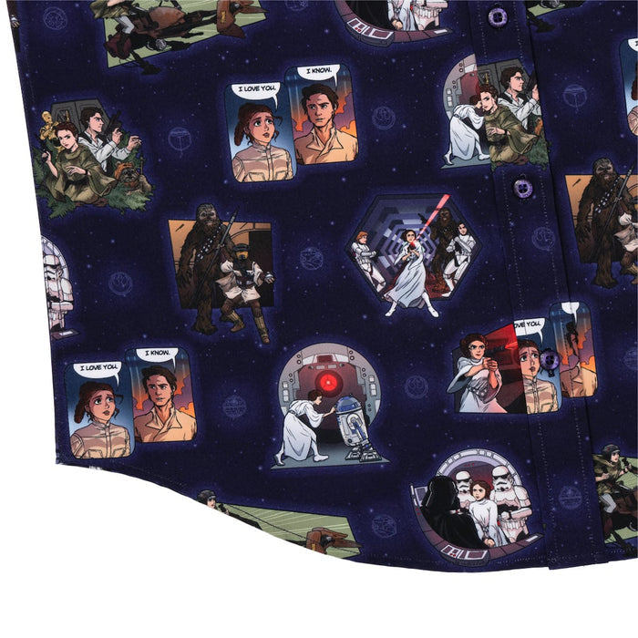RSVLTS RSVLTS® Star Wars "Princess Leia"_ KUNUFLEX Short Sleeve Shirt Star Wars "Princess Leia"_ KUNUFLEX Short Sleeve Shirt