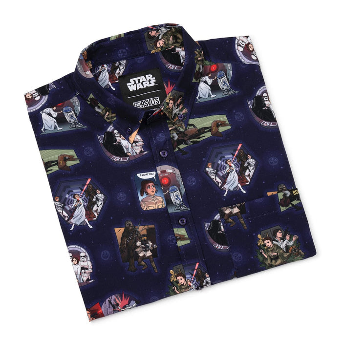 RSVLTS RSVLTS® Star Wars "Princess Leia"_ KUNUFLEX Short Sleeve Shirt Star Wars "Princess Leia"_ KUNUFLEX Short Sleeve Shirt