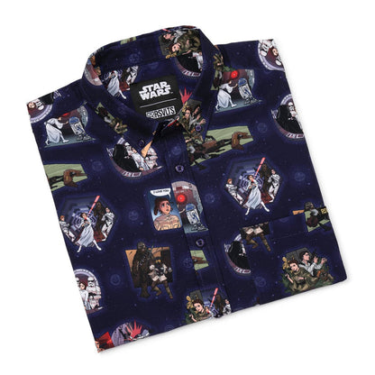 RSVLTS RSVLTS® Star Wars "Princess Leia"_ KUNUFLEX Short Sleeve Shirt Star Wars "Princess Leia"_ KUNUFLEX Short Sleeve Shirt