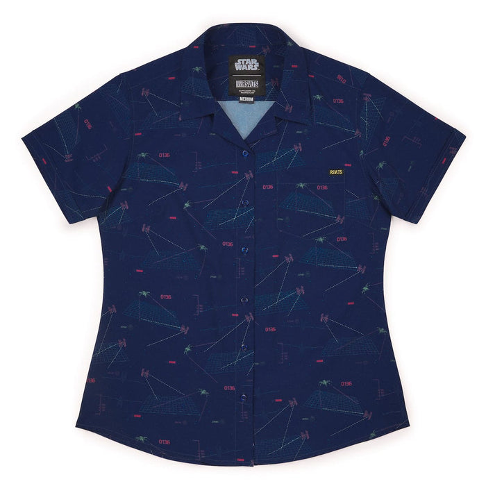 RSVLTS XS Star Wars Women's Short Sleeve Shirt Star Wars™ "Starcade" – Women's KUNUFLEX Short Sleeve Shirt Star Wars™ "Starcade" – Women's KUNUFLEX Short Sleeve Shirt