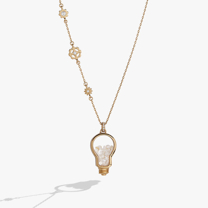 STEM Shaker Lightbulb Necklace