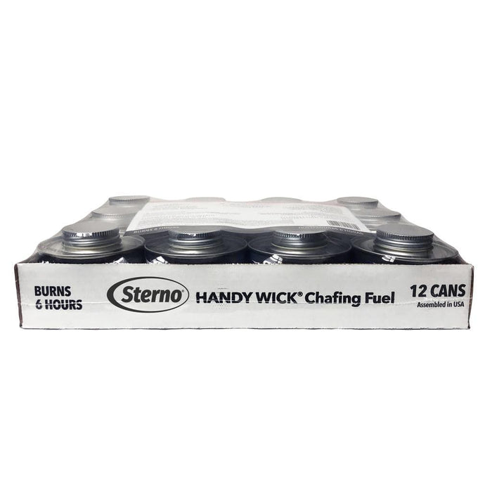 Sterno Wick Chafing Fuel 12 Units provides you with heating, security and is easy to use for buffet trays- 440626 Hannah Frederick