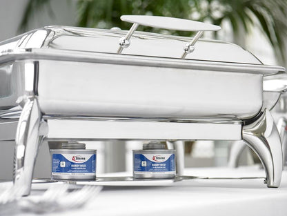 Sterno Wick Chafing Fuel 12 Units provides you with heating, security and is easy to use for buffet trays- 440626 Hannah Frederick
