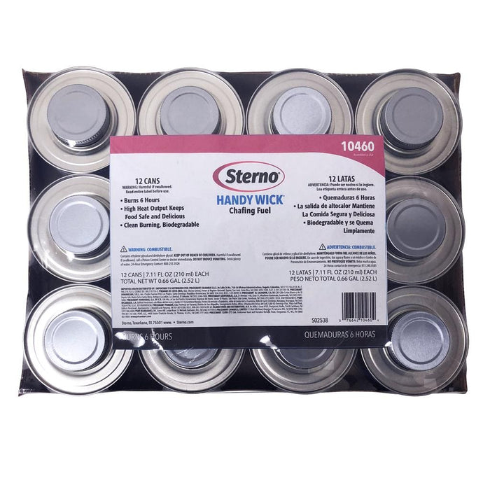 Sterno Wick Chafing Fuel 12 Units provides you with heating, security and is easy to use for buffet trays- 440626 Hannah Frederick