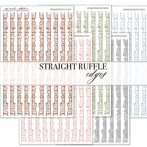 Straight Ruffle | Edges