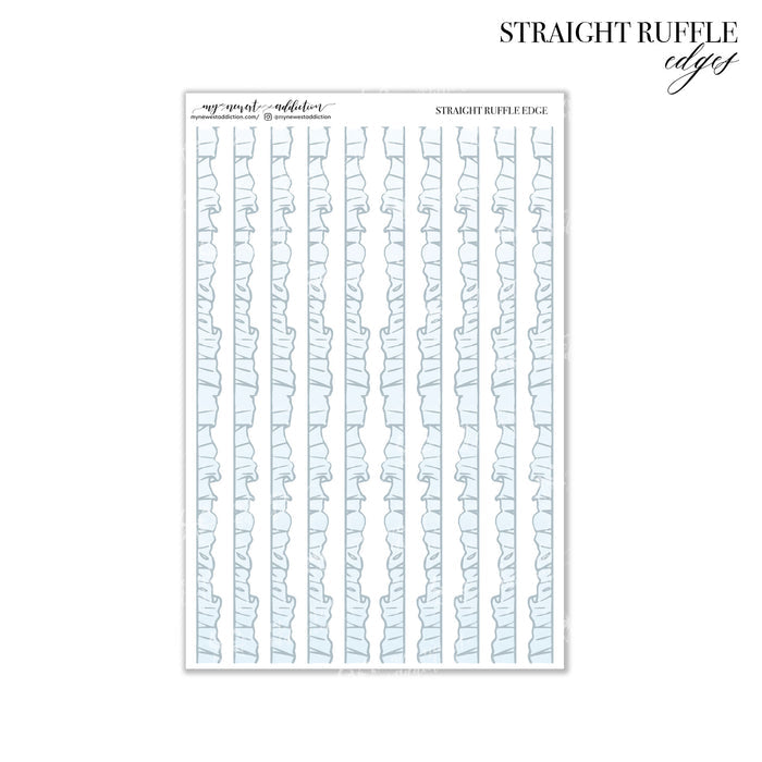 Straight Ruffle | Edges
