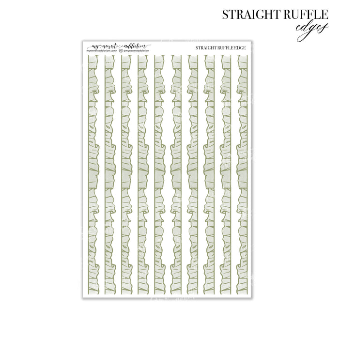 Straight Ruffle | Edges