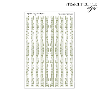 Straight Ruffle | Edges