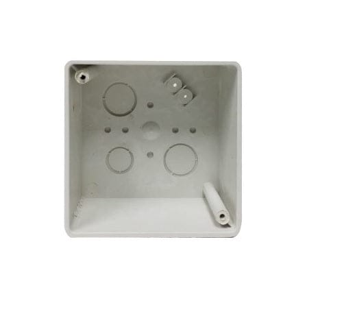 Strata PVC Knockout Box - 4" x 4", EMT Box, 3/4" & 1/2" - 52151P MEGA