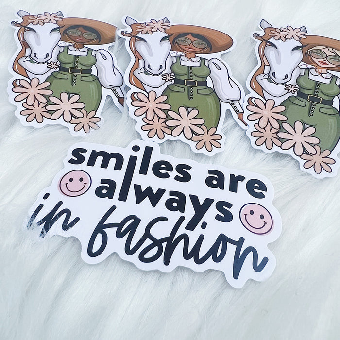 Summer Sophisticate Sticker Vinyl Die Cut Pack | ALL Skin Tones Included!
