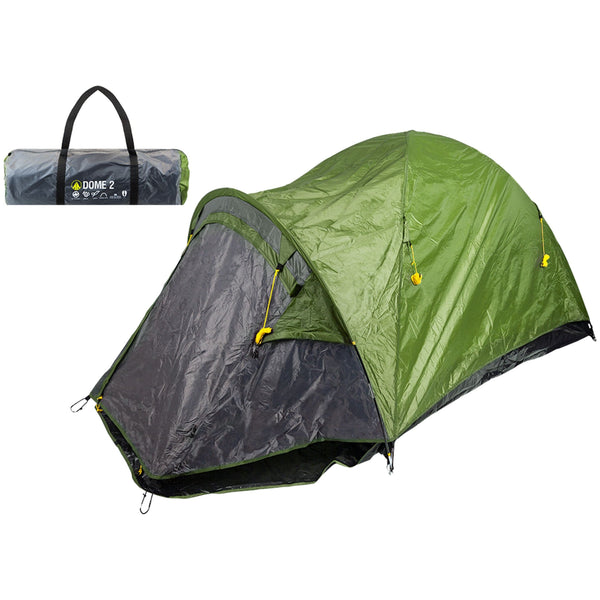 Summit 2 Person Double Skin Dome Tent in Forest Green | 571130 Summit Tent Euronics Ireland