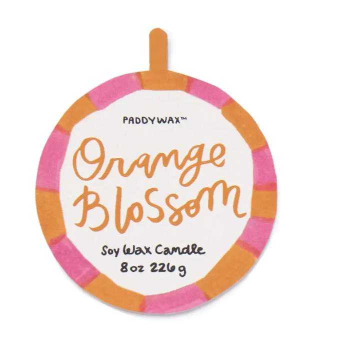 SUN CERAMIC CANDLE ORANGE BLOSSOM 8OZ