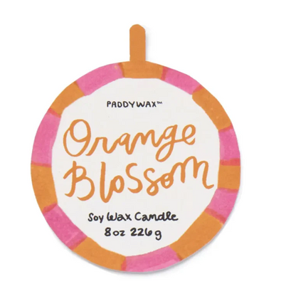 SUN CERAMIC CANDLE ORANGE BLOSSOM 8OZ