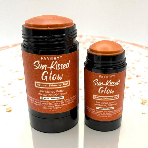 Sun-Kissed Glow Natural Shimmer Skin Balm Stick