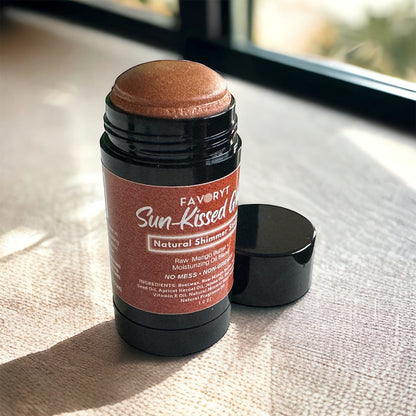 Sun-Kissed Glow Natural Shimmer Skin Balm Stick