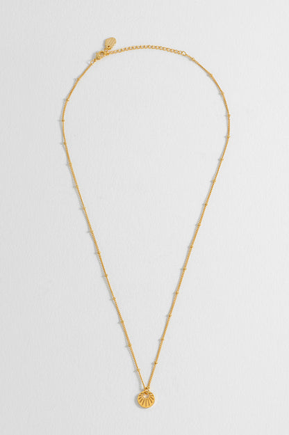 Sunburst Cutout Necklace