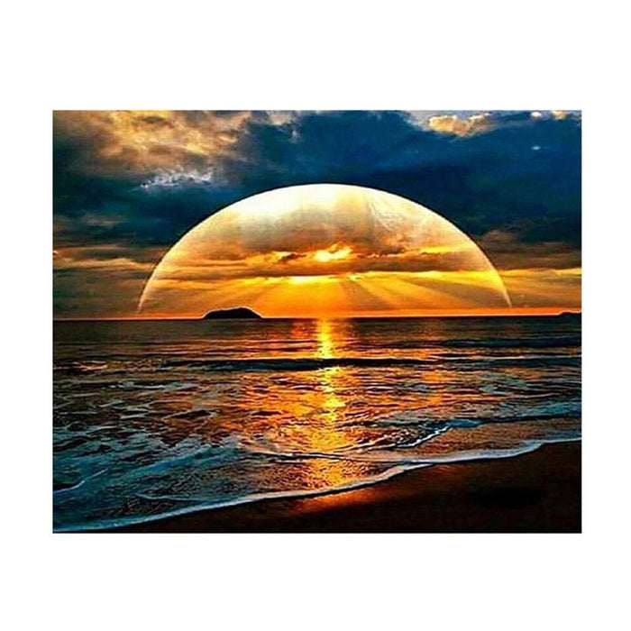 Sunset Beach Paint By Numbers Kit
