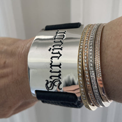 Survivor Cuff - Silver