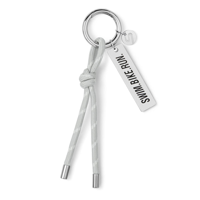 SWIM.BIKE.RUN. Keychain