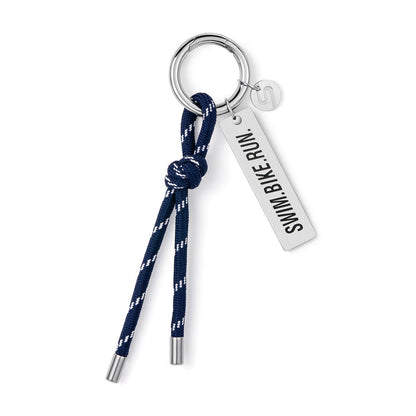 SWIM.BIKE.RUN. Keychain