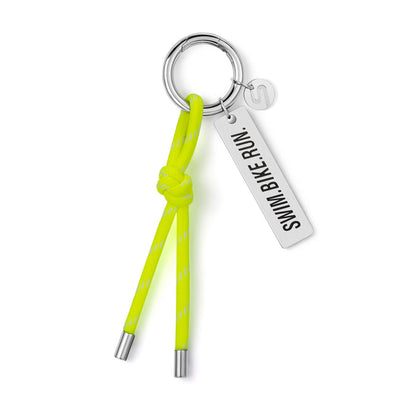 SWIM.BIKE.RUN. Keychain