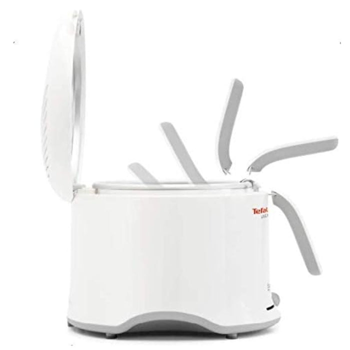 T-FAL FF203150 Uno Compact Deep Fryer White - Blemished package with full warranty