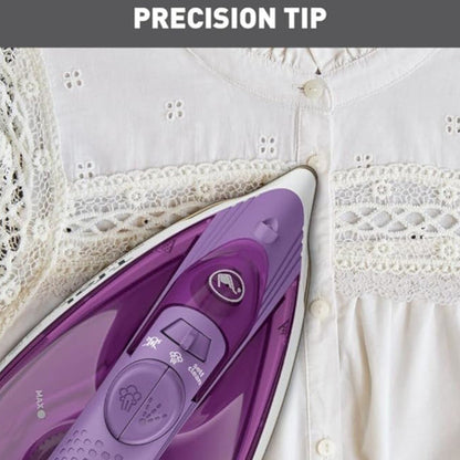T-FAL FV1955 Steam Essential Plus Ceramic Soleplate Steam Iron- Blemished package with full warranty