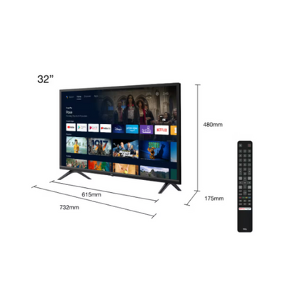 TCL 32" HD Ready HDR Android TV | 32S5200K