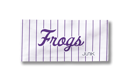 TCU: Frogs Script Pinstripe Big Bang Lite Headband - View 3