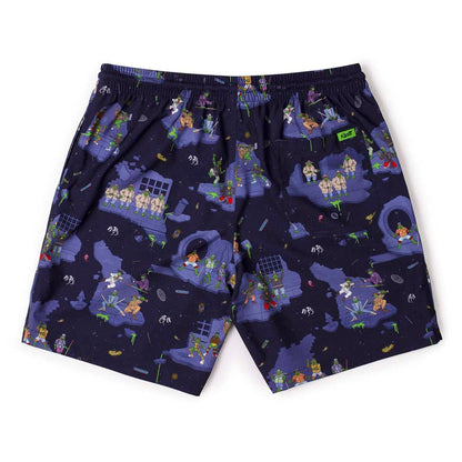 RSVLTS Nickelodeon Hybrid Shorts Teenage Mutant Ninja Turtles "IncogNinja" – Hybrid Shorts