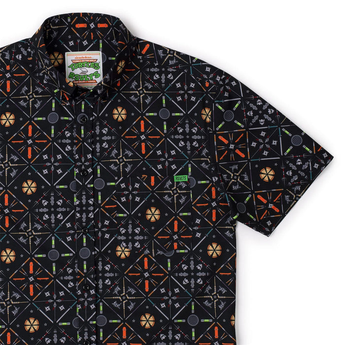 RSVLTS XS Nickelodeon Short Sleeve Shirt Teenage Mutant Ninja Turtles "Splinter's Couch" – KUNUFLEX Short Sleeve Shirt