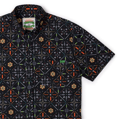 RSVLTS XS Nickelodeon Short Sleeve Shirt Teenage Mutant Ninja Turtles "Splinter's Couch" – KUNUFLEX Short Sleeve Shirt