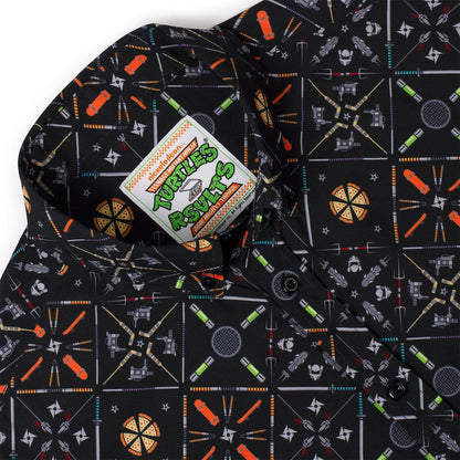 RSVLTS Nickelodeon Short Sleeve Shirt Teenage Mutant Ninja Turtles "Splinter's Couch" – KUNUFLEX Short Sleeve Shirt