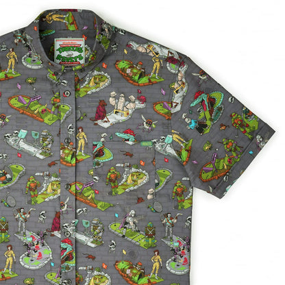 RSVLTS XS Nickelodeon Short Sleeve Shirt Teenage Mutant Ninja Turtles "Teenage Mutant Mini Golf" – KUNUFLEX Short Sleeve Shirt Teenage Mutant Ninja Turtles "Teenage Mutant Mini Golf" – KUNUFLEX Short Sleeve Shirt
