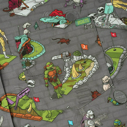 RSVLTS Nickelodeon Short Sleeve Shirt Teenage Mutant Ninja Turtles "Teenage Mutant Mini Golf" – KUNUFLEX Short Sleeve Shirt Teenage Mutant Ninja Turtles "Teenage Mutant Mini Golf" – KUNUFLEX Short Sleeve Shirt