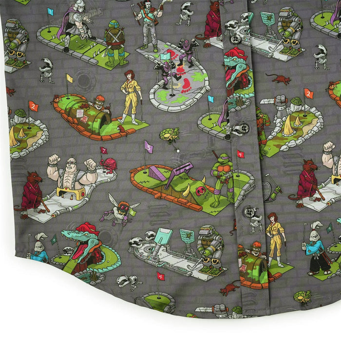 RSVLTS Nickelodeon Short Sleeve Shirt Teenage Mutant Ninja Turtles "Teenage Mutant Mini Golf" – KUNUFLEX Short Sleeve Shirt Teenage Mutant Ninja Turtles "Teenage Mutant Mini Golf" – KUNUFLEX Short Sleeve Shirt