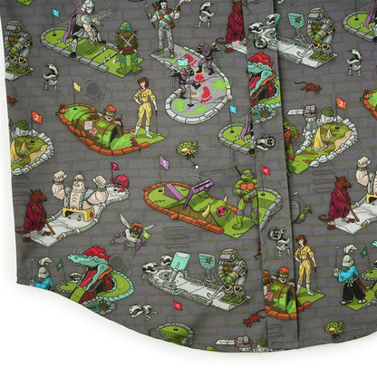 RSVLTS Nickelodeon Short Sleeve Shirt Teenage Mutant Ninja Turtles "Teenage Mutant Mini Golf" – KUNUFLEX Short Sleeve Shirt Teenage Mutant Ninja Turtles "Teenage Mutant Mini Golf" – KUNUFLEX Short Sleeve Shirt