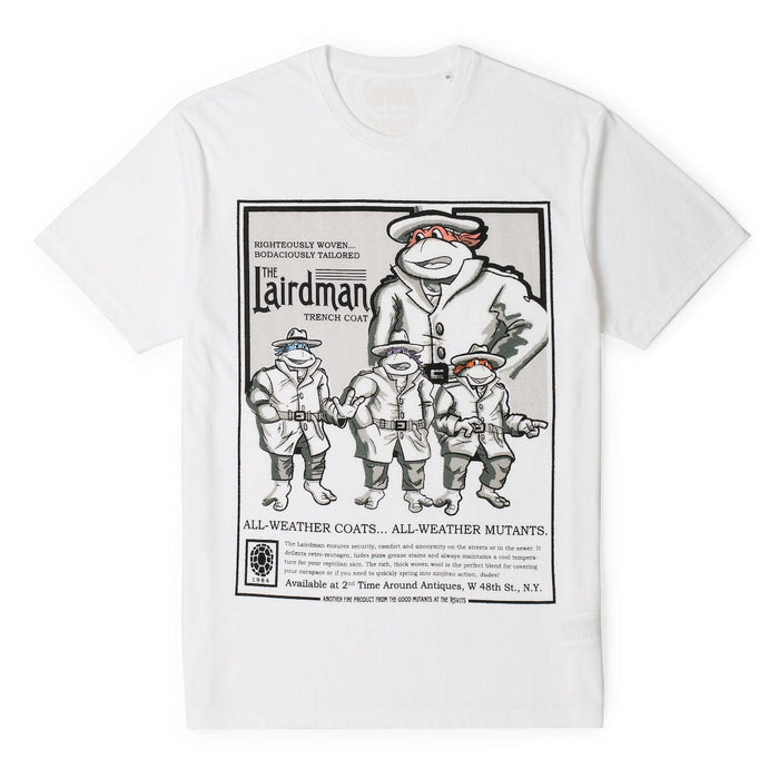 RSVLTS XS Nickelodeon Crewneck T-shirt Teenage Mutant Ninja Turtles "The Lairdman" – Crewneck Tee