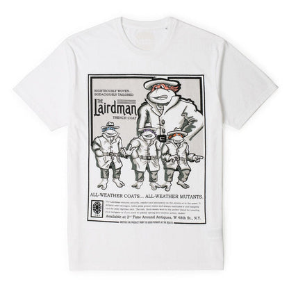 RSVLTS XS Nickelodeon Crewneck T-shirt Teenage Mutant Ninja Turtles "The Lairdman" – Crewneck Tee