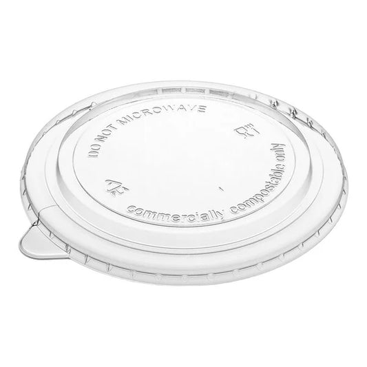 Tellus Products 24-48 oz. Round Vented Flat Take-Out Lid
