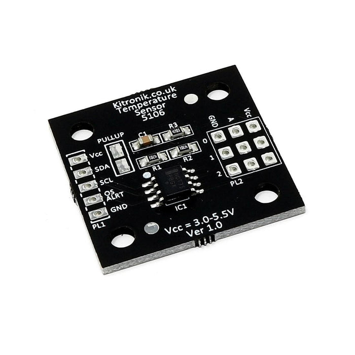 Temperature Sensor Breakout Board [Discontinued] by Kitronik - The Pi Hut