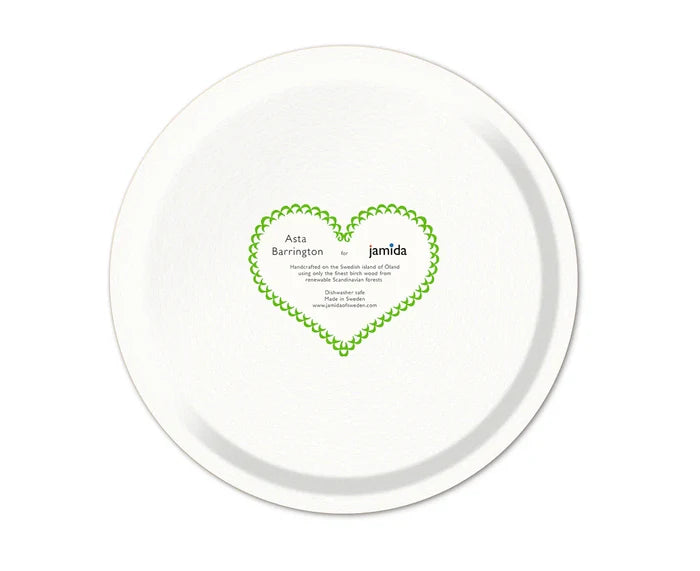 TEQUILA GREEN ROUND TRAY 31CM