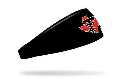 Texas Tech University: Texas State Logo Black Big Bang Lite Headband - View 2