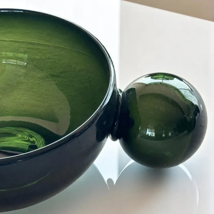 TEZON GREEN BOWL BY DIEGO OLIVERO STUDIO