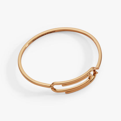 'Thanks For Holding Us All Together' Paperclip Tension Bangle