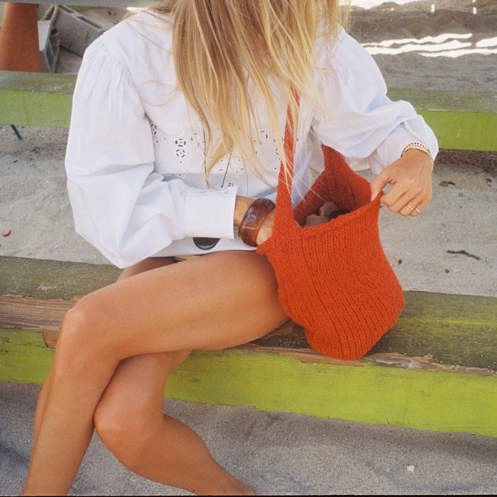 The Bag in Burnt Red